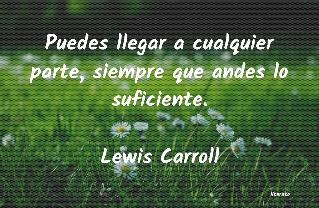 frases de Lewis Carroll