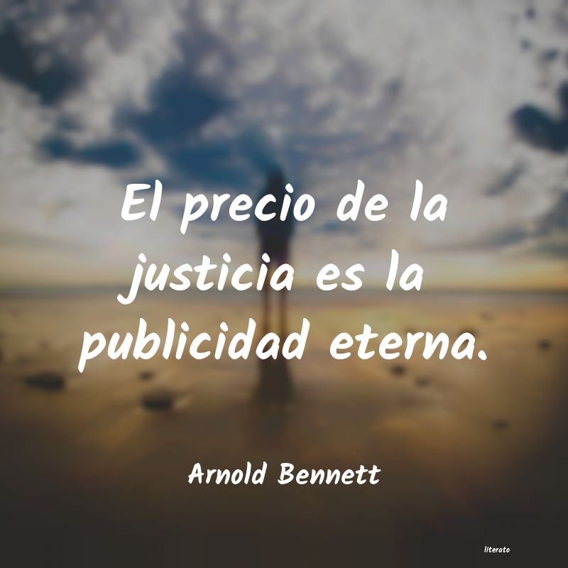 Frases de Arnold Bennett