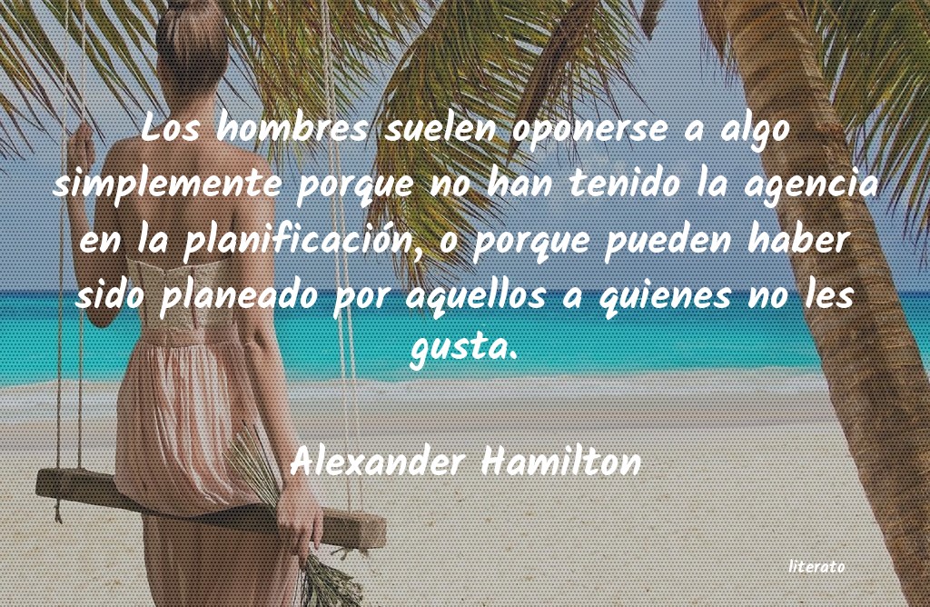 alexander hamilton pensmiento