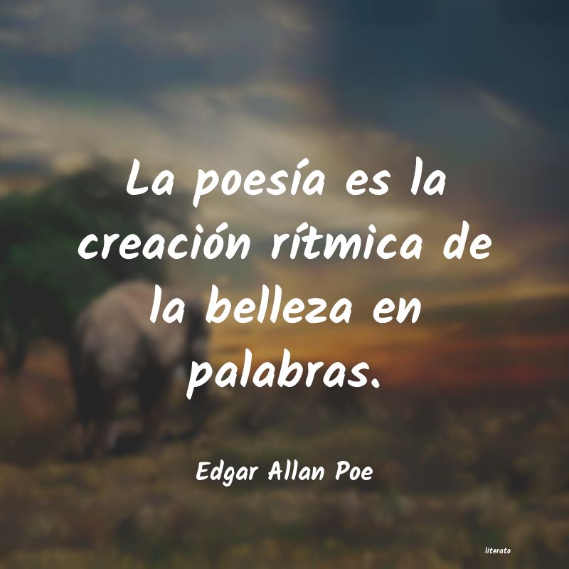 Frases de Edgar Allan Poe