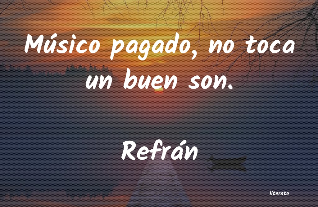 Frases de Refrán