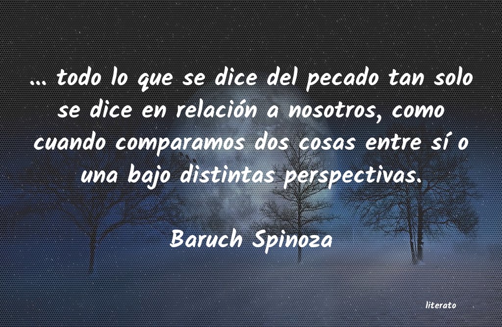 Frases de Baruch Spinoza