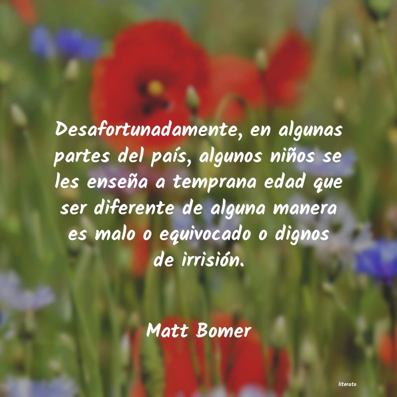 frases de Matt Bomer