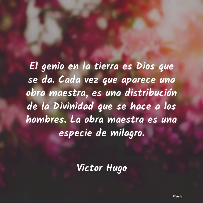 Frases de Victor Hugo