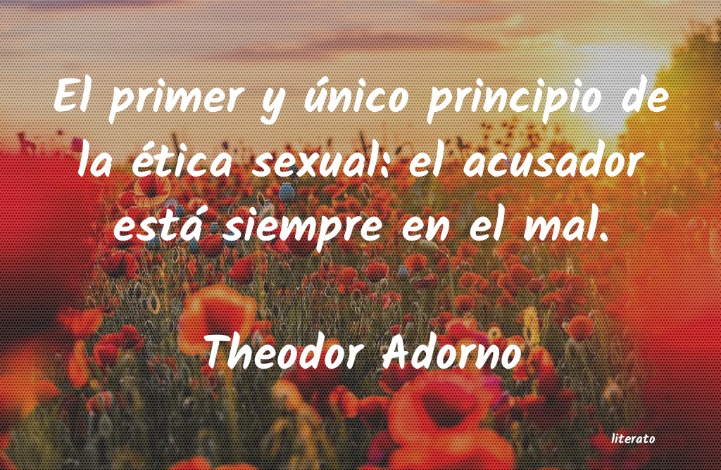 Frases de Theodor Adorno