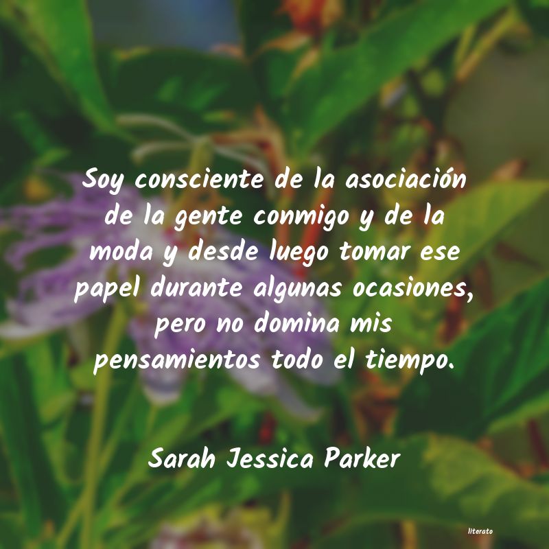 frases de Sarah Jessica Parker