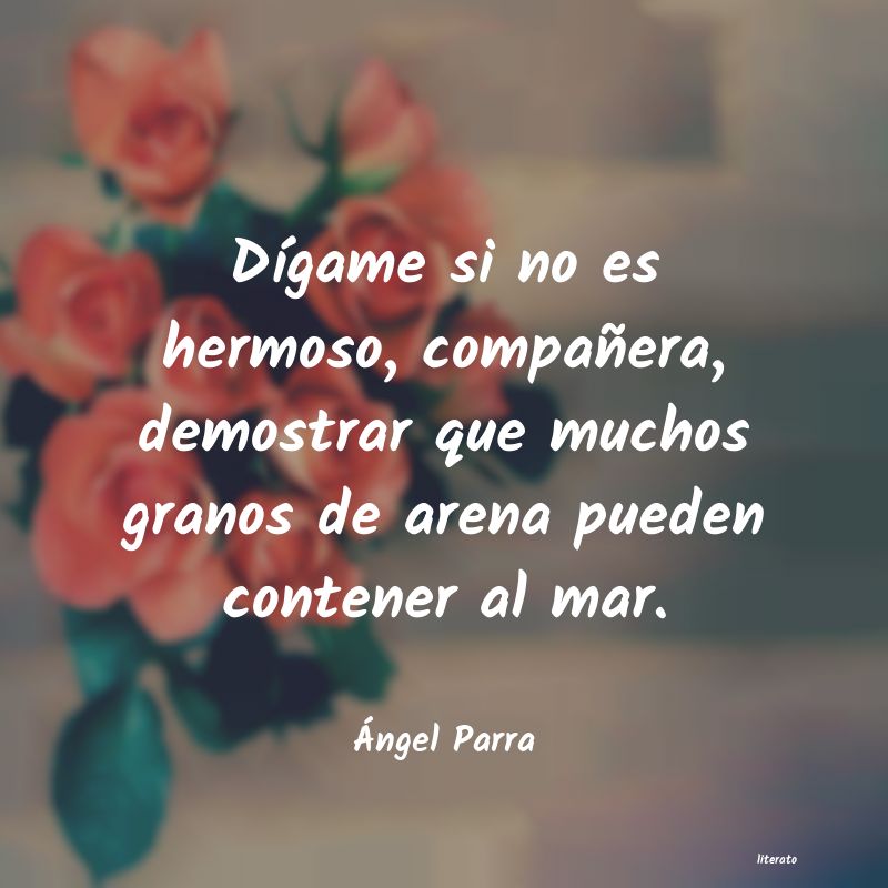 frases de Ãngel Parra