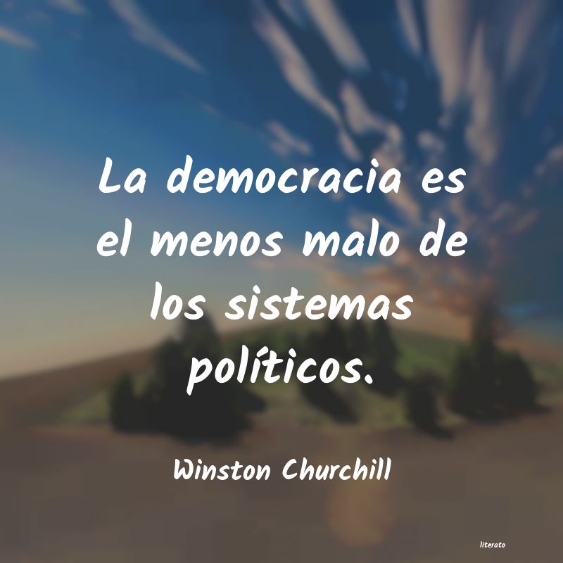 frases de Winston Churchill