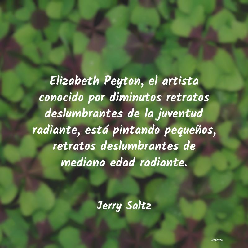 Frases de Jerry Saltz