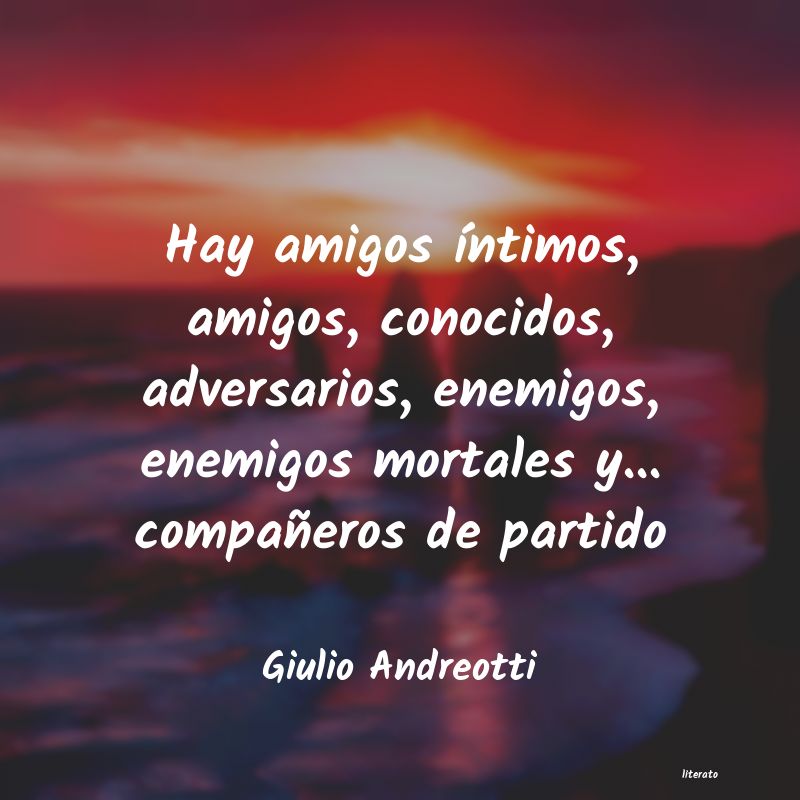 Frases de Giulio Andreotti