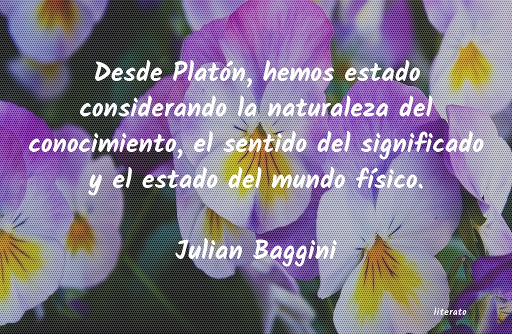 Frases de Julian Baggini