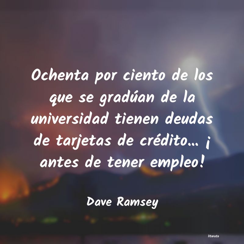 Frases de Dave Ramsey