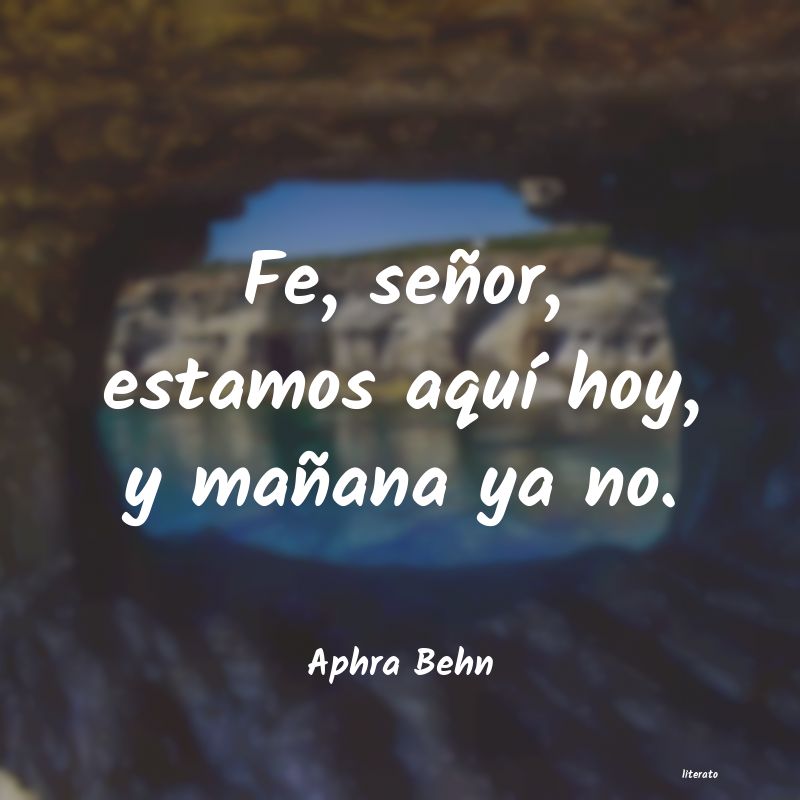 Frases de Aphra Behn