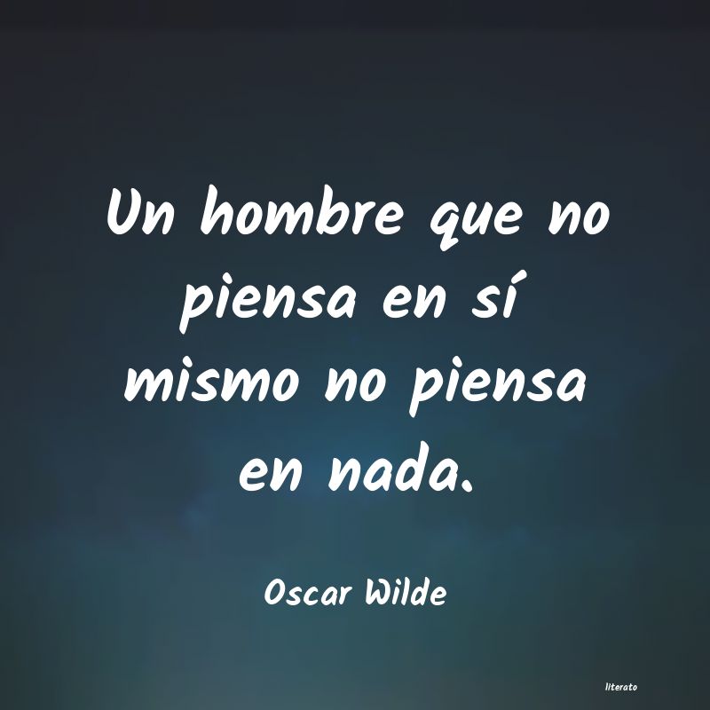 frases de Oscar Wilde