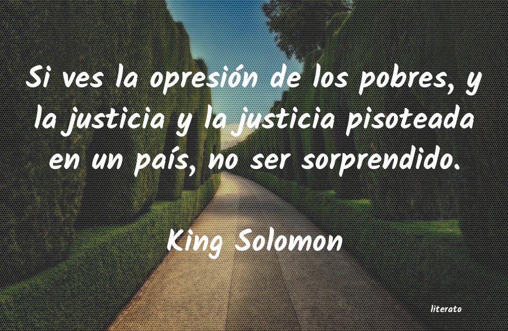frases de King Solomon