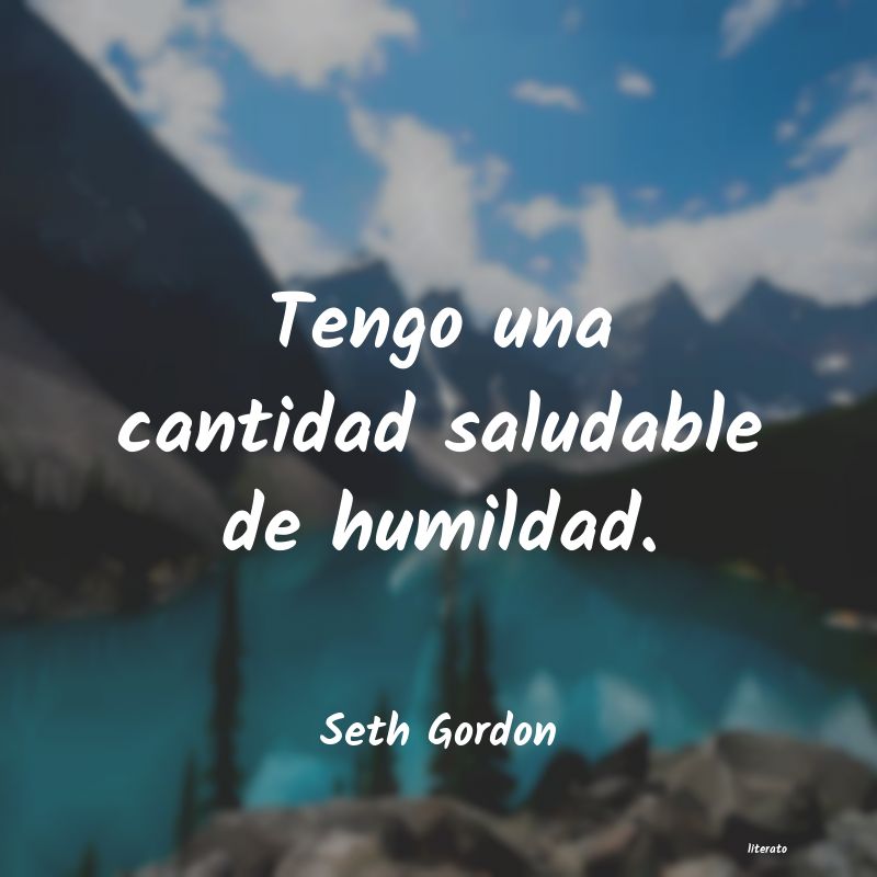 Frases de Seth Gordon