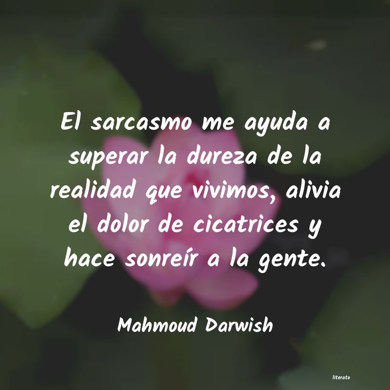 frases de Mahmoud Darwish