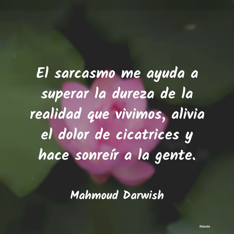 Frases de Mahmoud Darwish