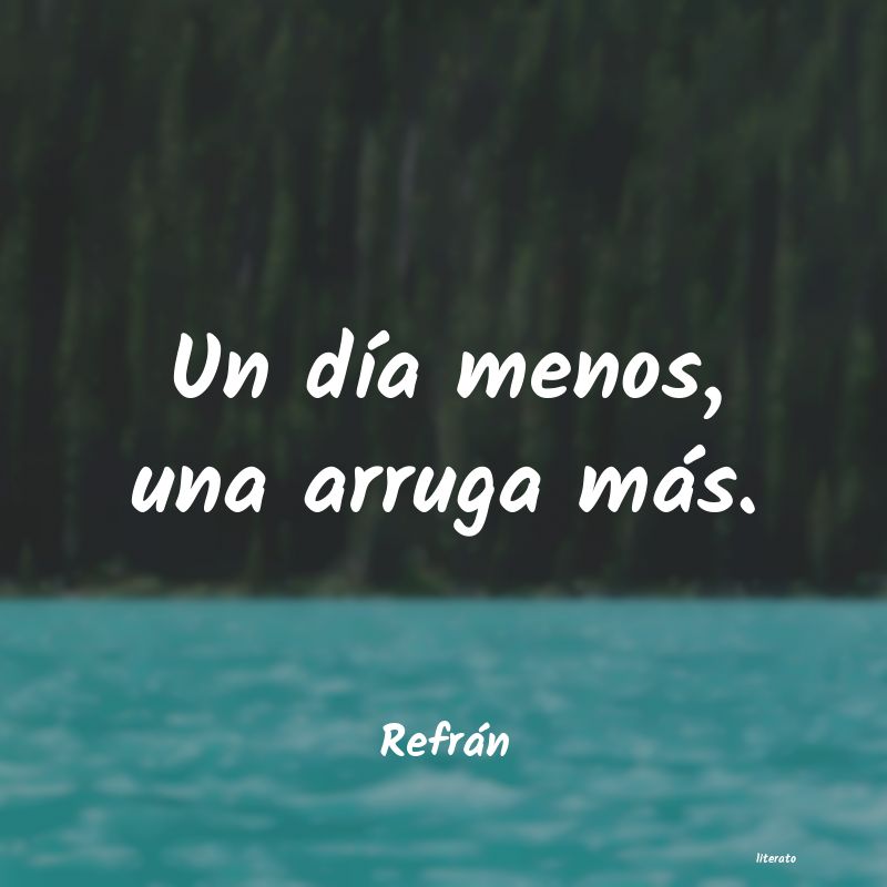 frases de Refrán