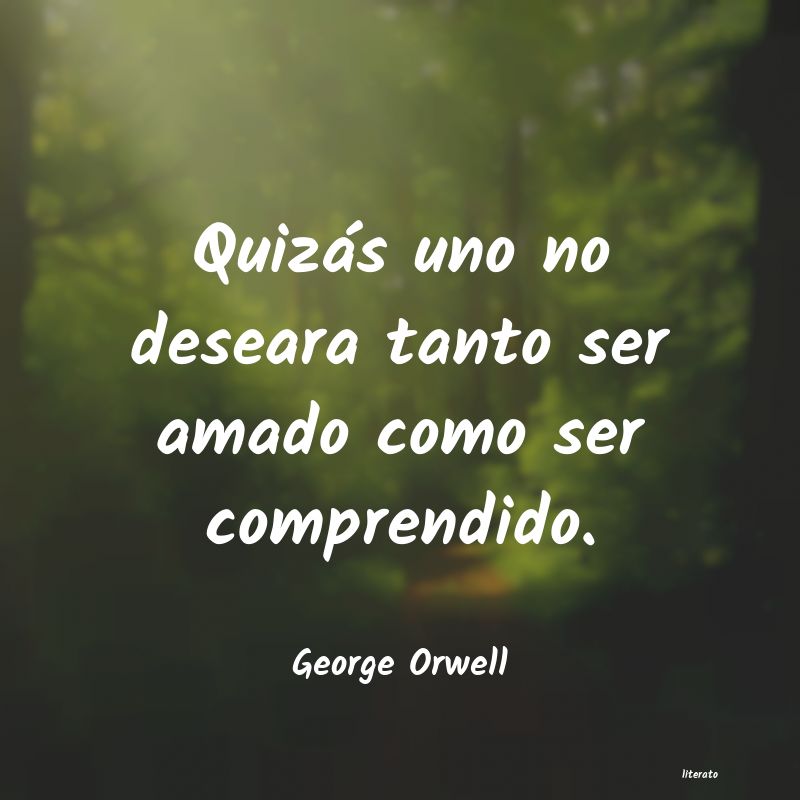 frases de George Orwell