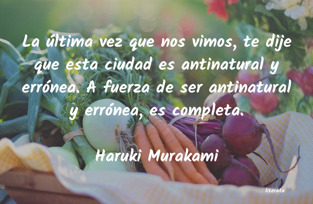 frases de Haruki Murakami