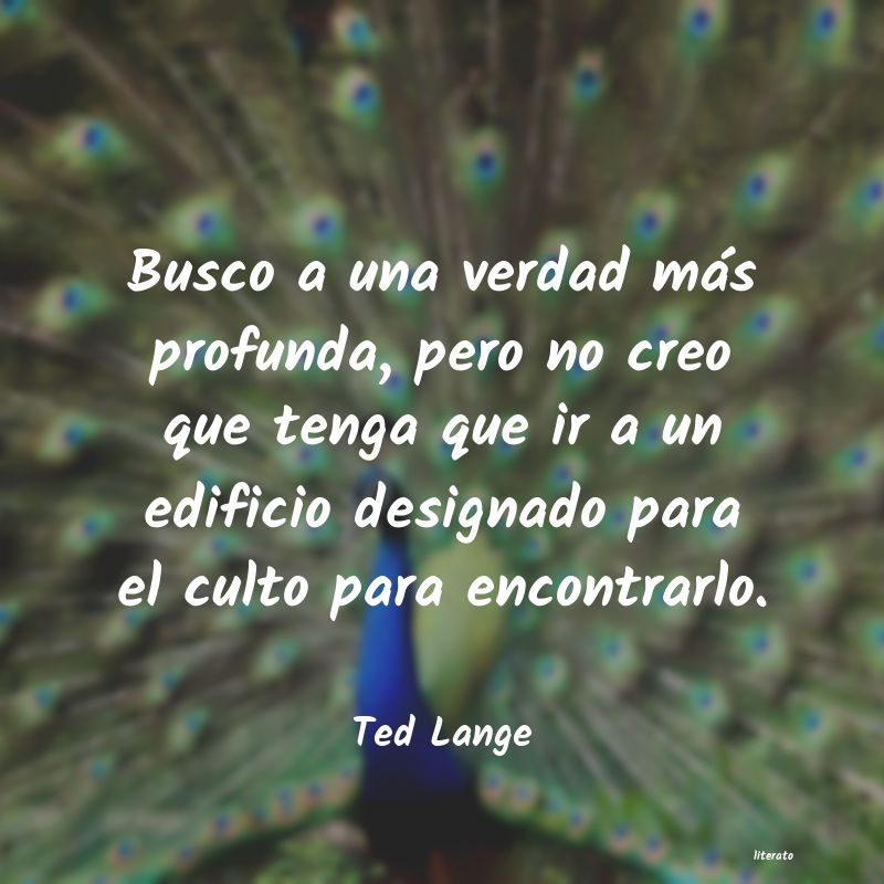 Frases de Ted Lange