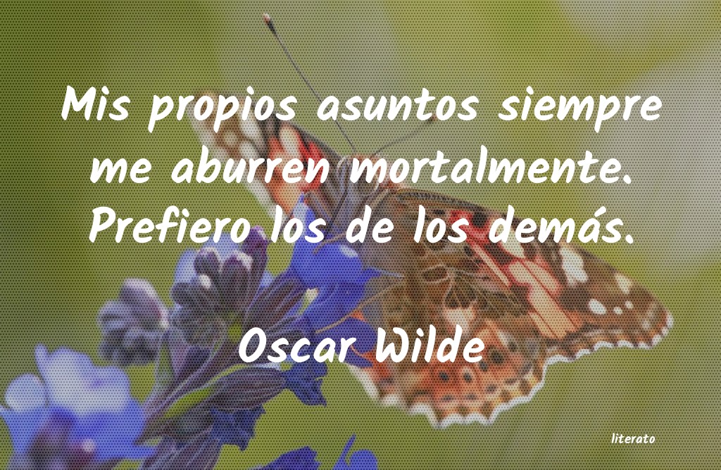 frases de Oscar Wilde