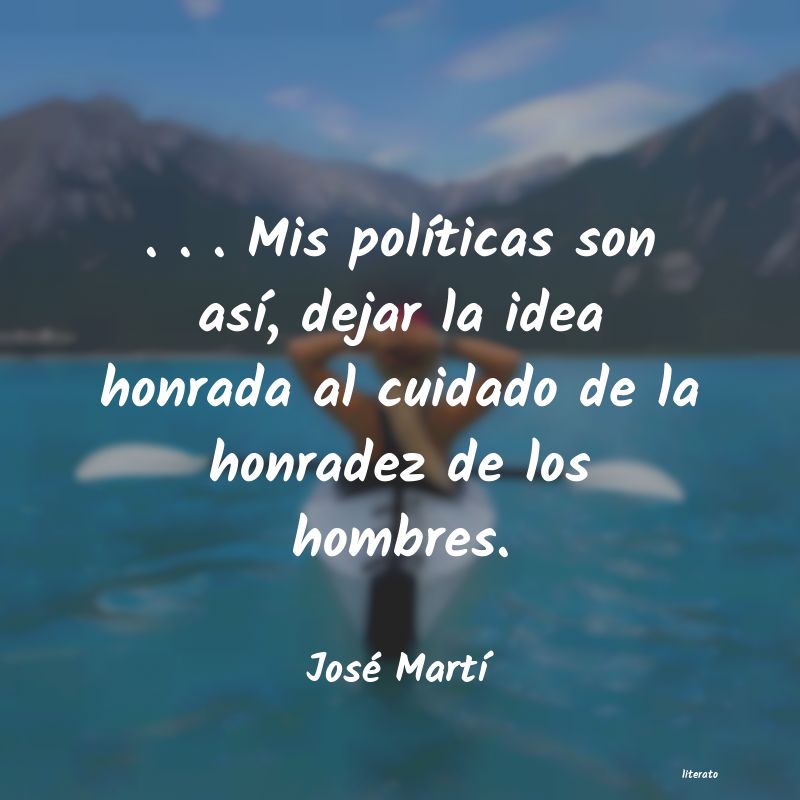 Frases de José Martí