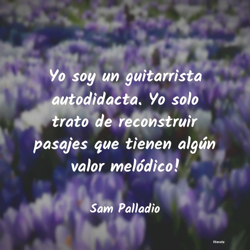 frases de Sam Palladio