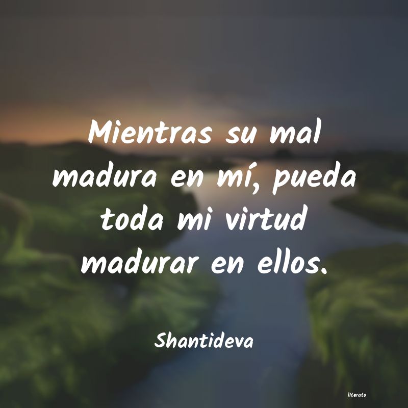 Frases de Shantideva