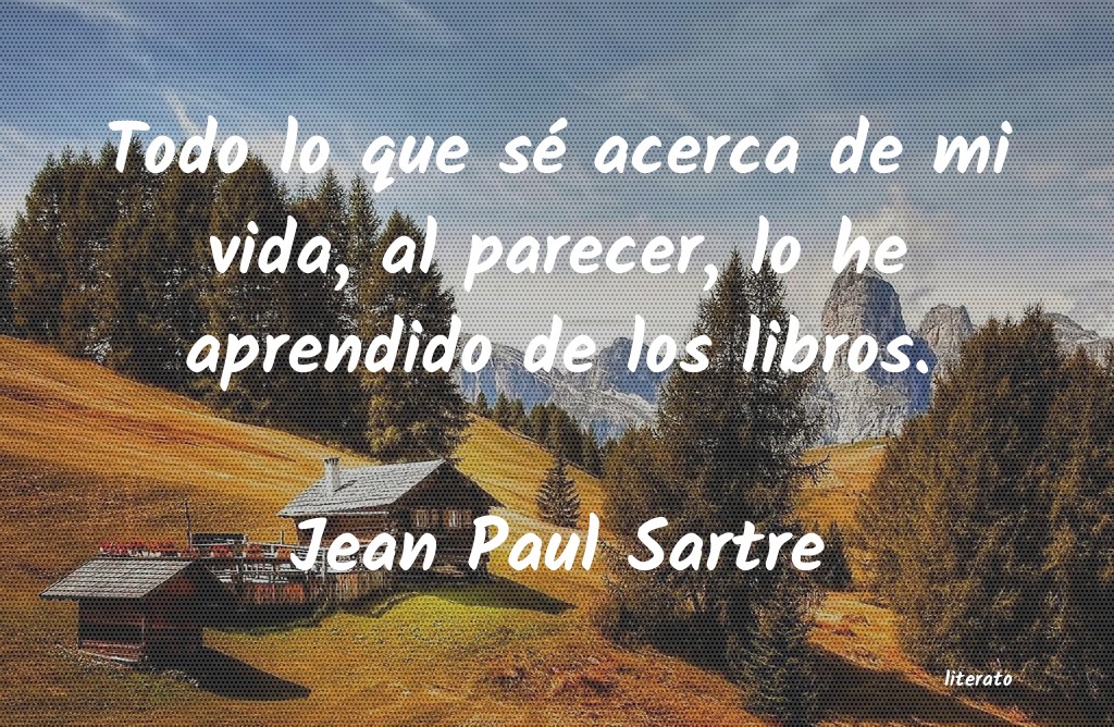 frases de Jean Paul Sartre