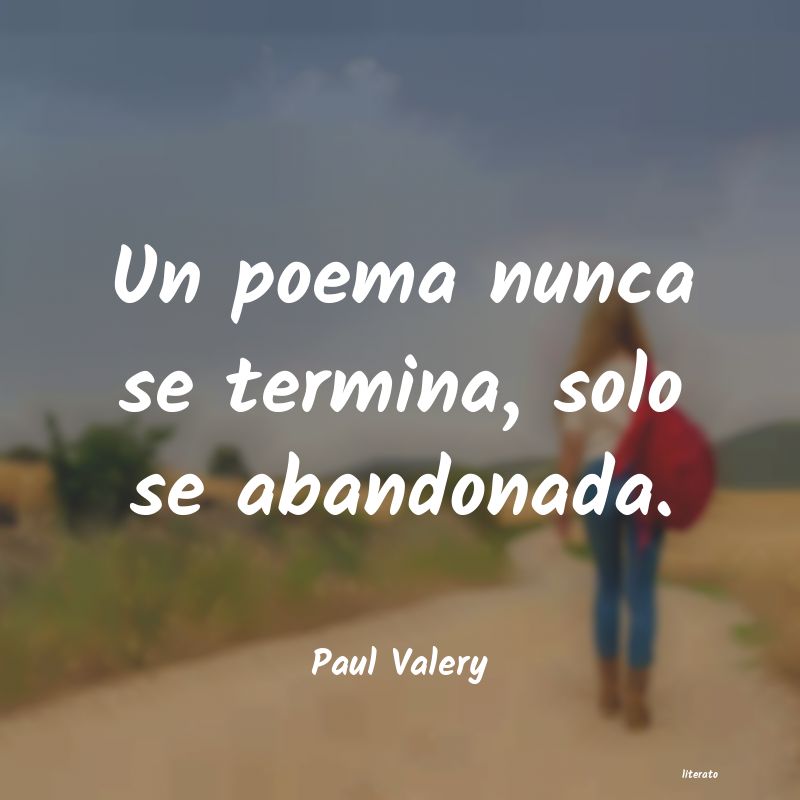 frases de Paul Valery