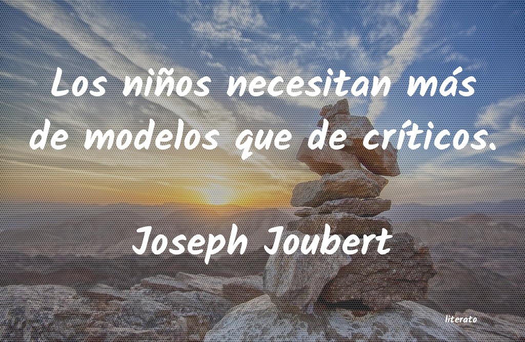 Frases de Joseph Joubert