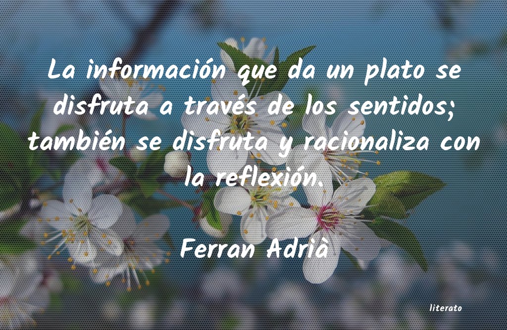 Frases de Ferran Adrià