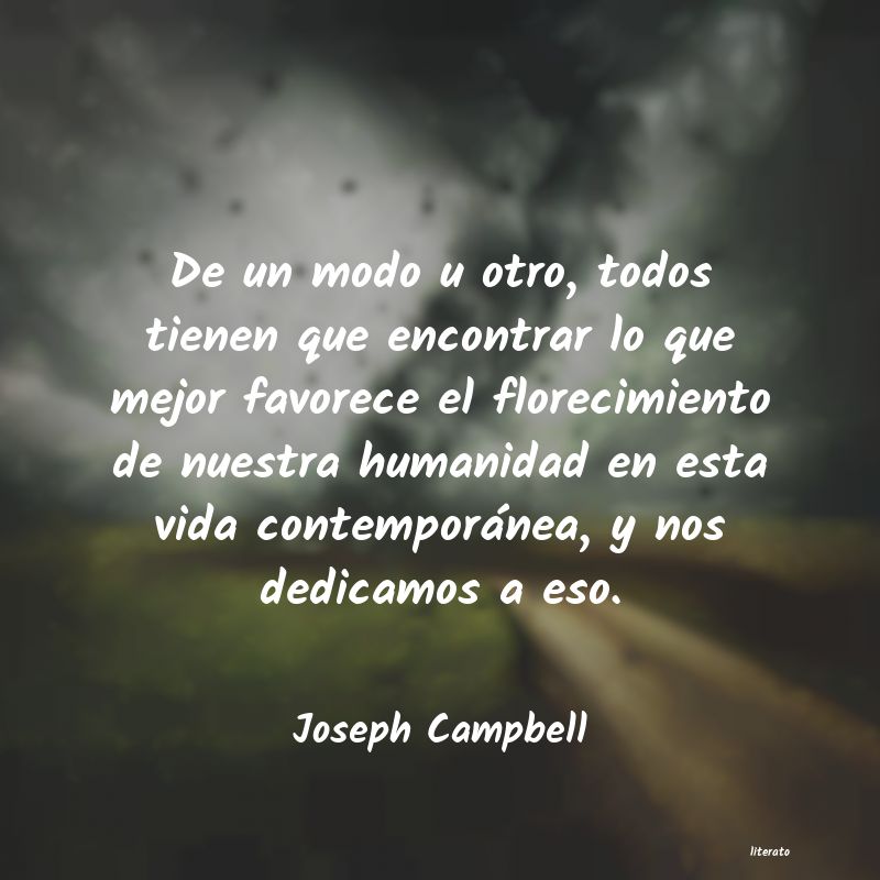 frases de Joseph Campbell