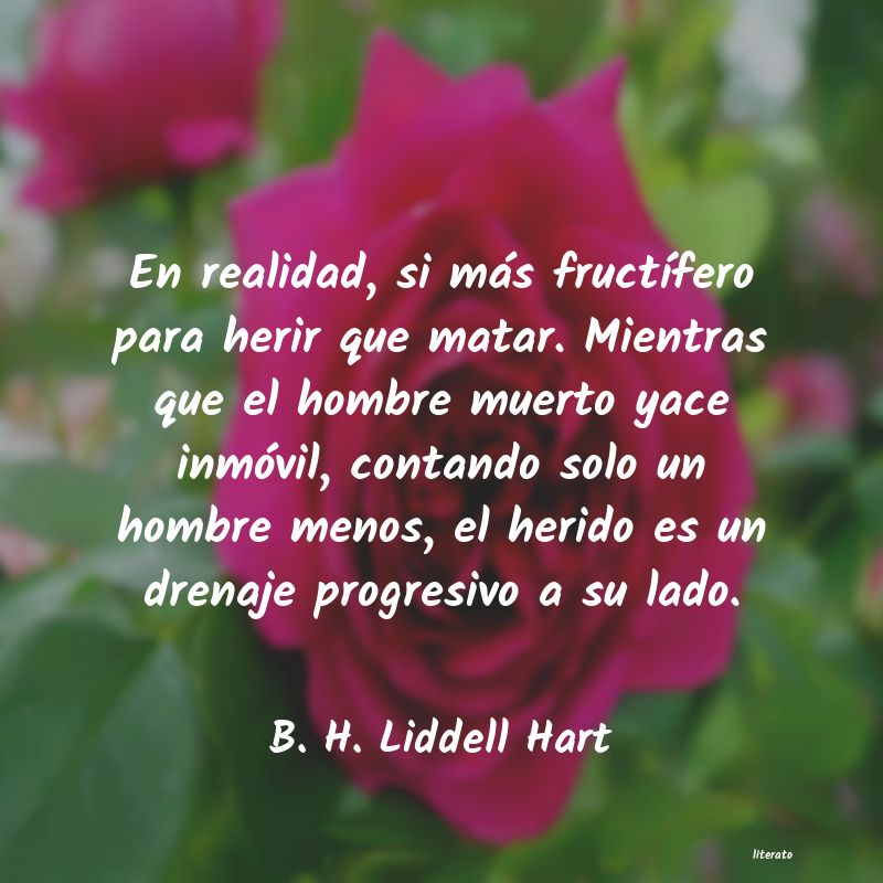 frases de B. H. Liddell Hart