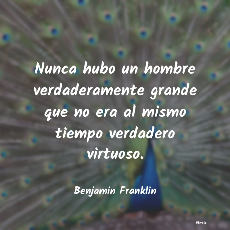 Frases de Benjamin Franklin