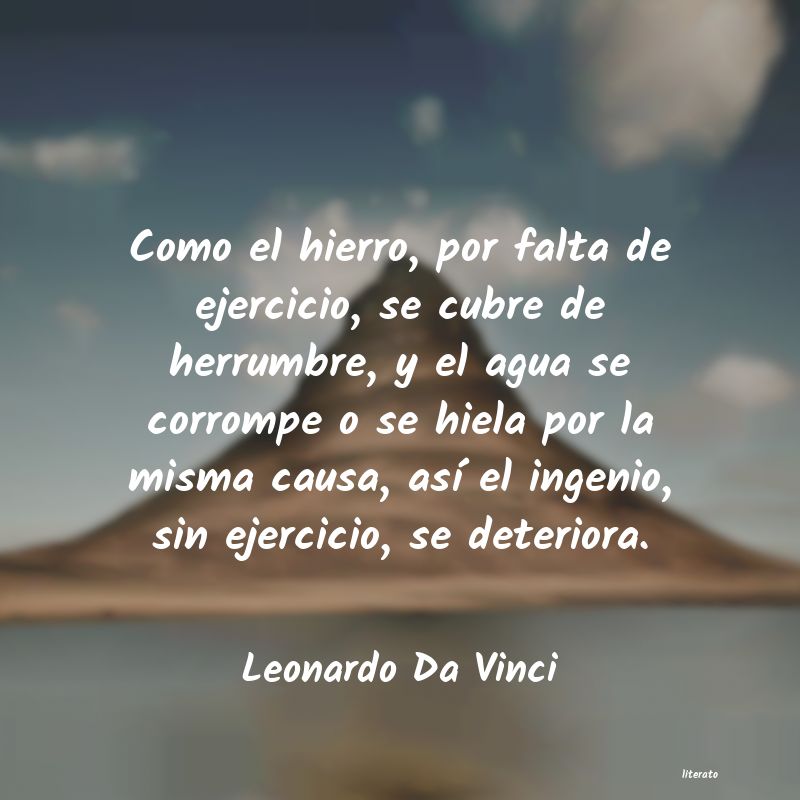 Frases de Leonardo Da Vinci