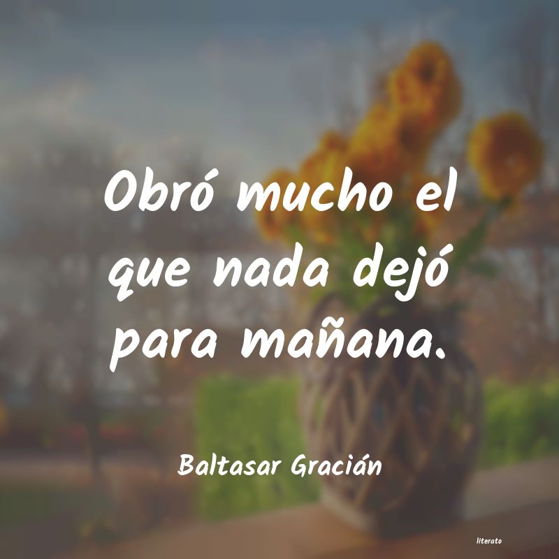 Frases de Baltasar Gracián