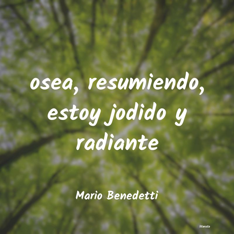 Frases de Mario Benedetti