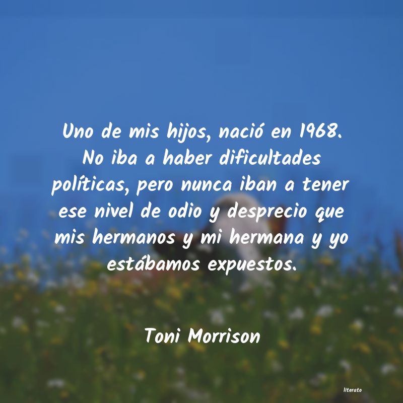 Frases de Toni Morrison