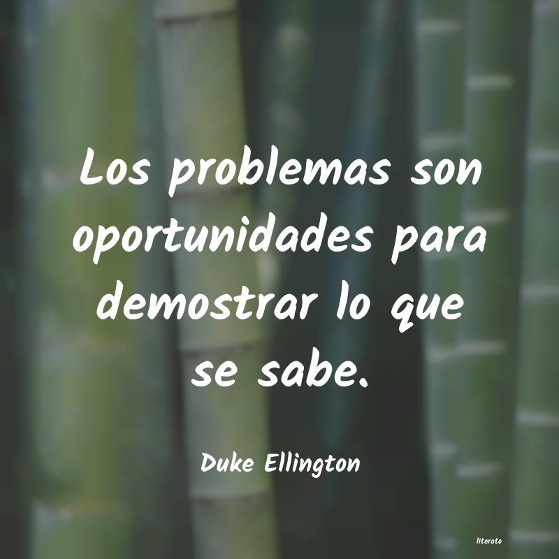 Frases de Duke Ellington