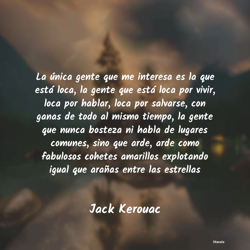 frases de Jack Kerouac