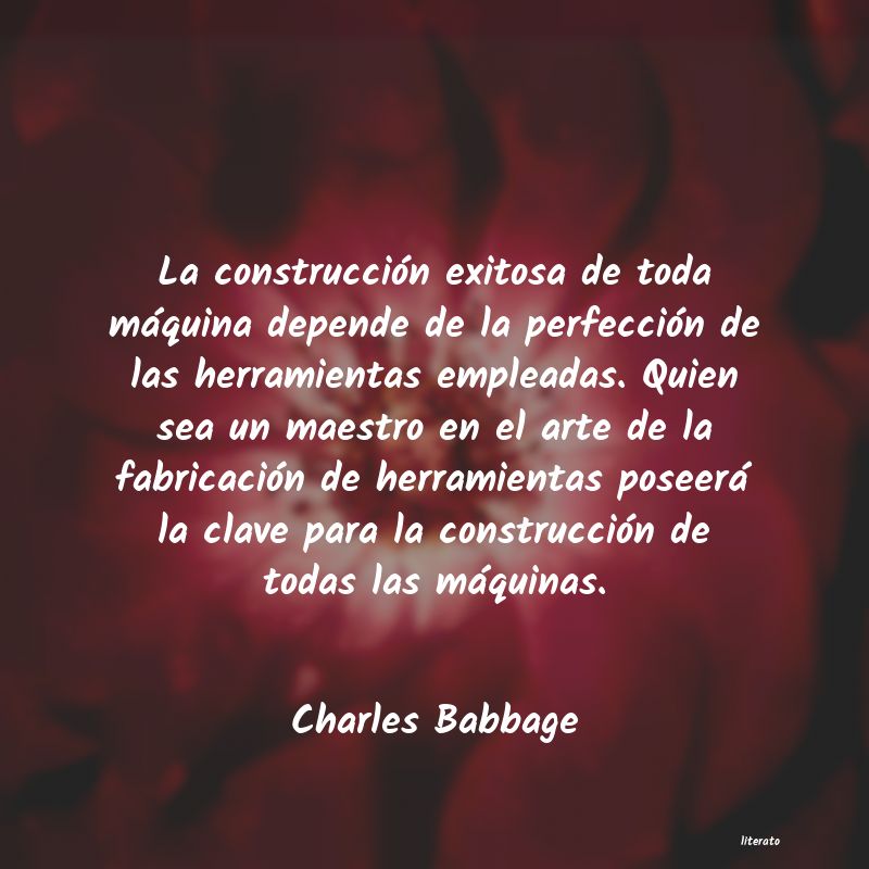 Frases de Charles Babbage