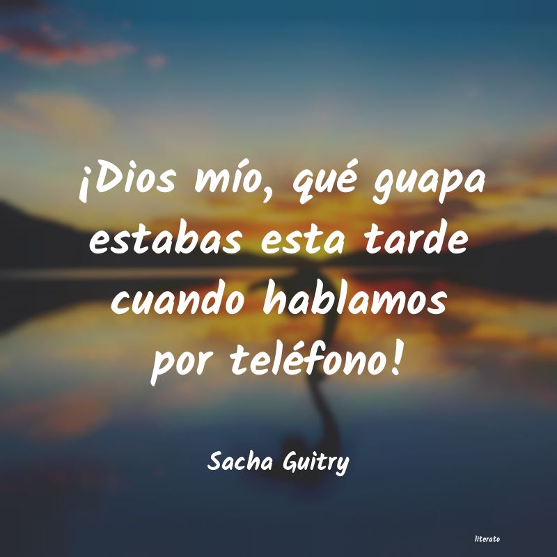 Frases de Sacha Guitry