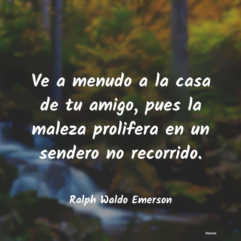 Frases de Ralph Waldo Emerson