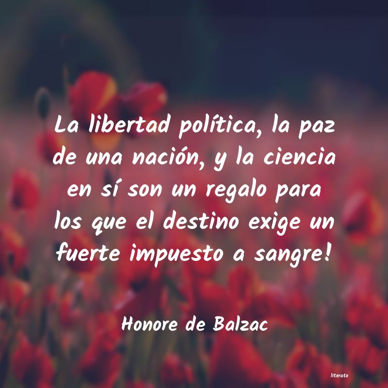 frases de Honore de Balzac