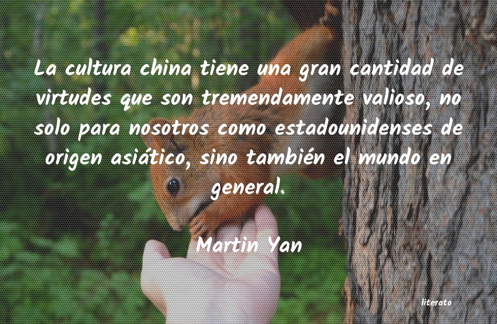 Frases de Martin Yan