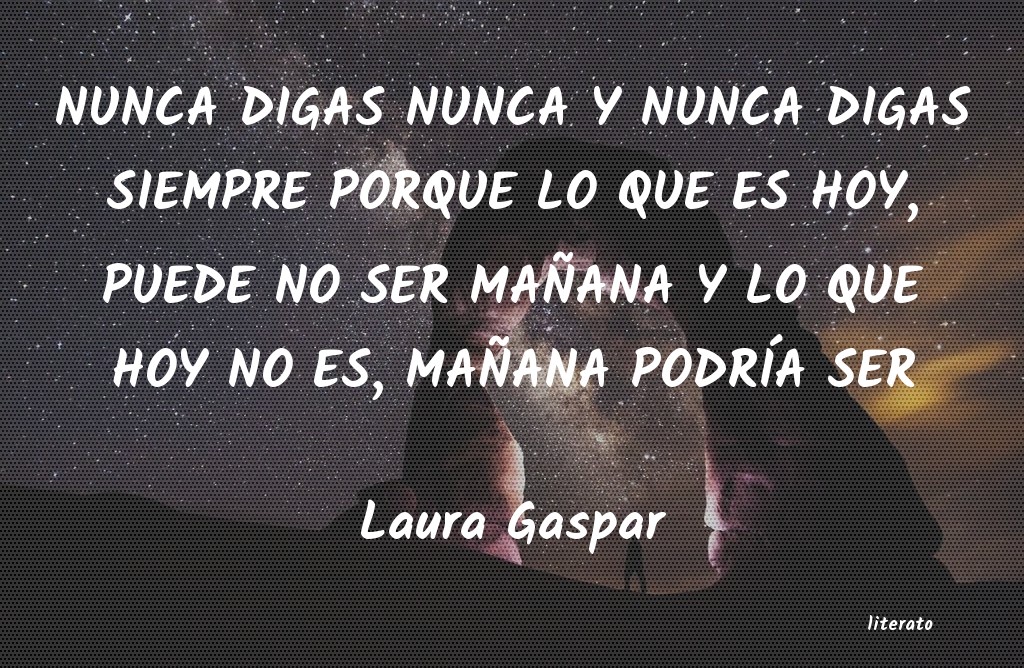 Frases de Laura Gaspar