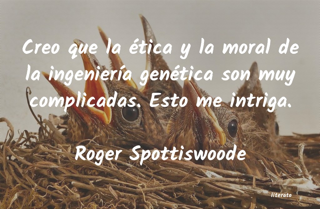 Frases de Roger Spottiswoode